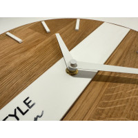 Drevené nástenné hodiny Dub Classic 30cm Flexistyle z250